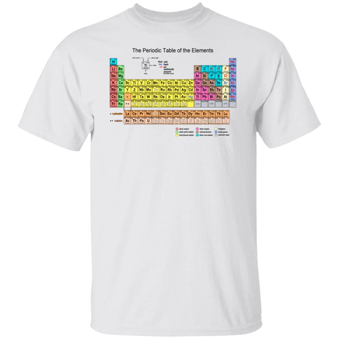 The Periodic Table Of The Elements Shirt, Hoodie, Tank