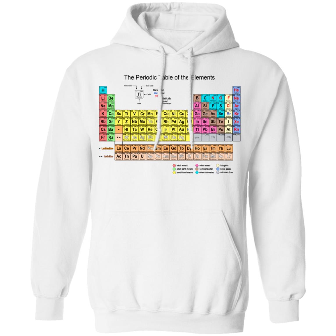 The Periodic Table Of The Elements Shirt, Hoodie, Tank