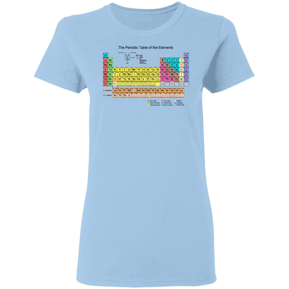 The Periodic Table Of The Elements Shirt, Hoodie, Tank