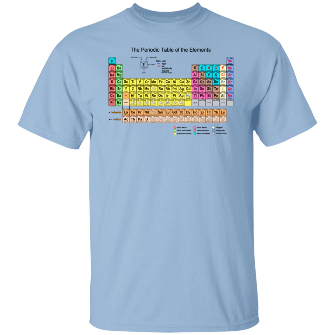The Periodic Table Of The Elements Shirt, Hoodie, Tank