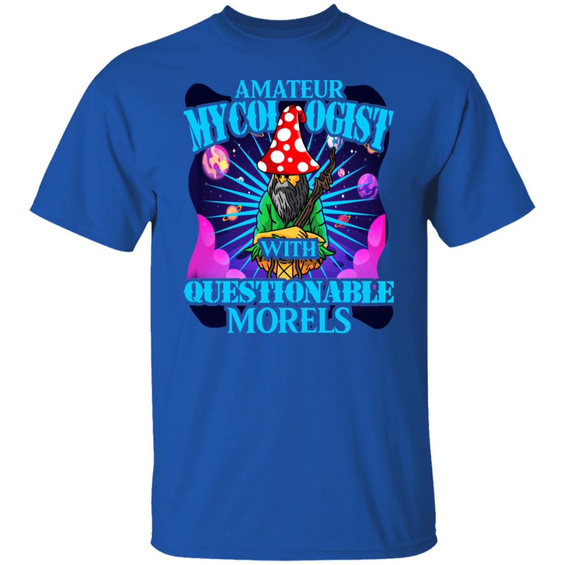 Amateur Mycologist With Questionable Morels Buddha Magic Mushroom Shirt, Hoodie, Tank