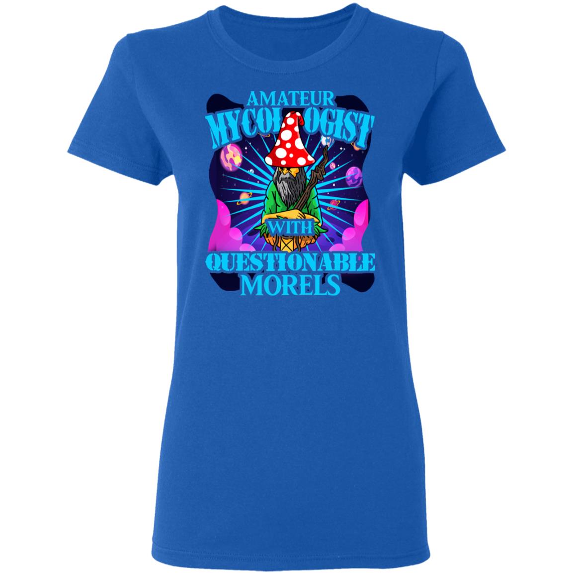 Amateur Mycologist With Questionable Morels Buddha Magic Mushroom Shirt, Hoodie, Tank