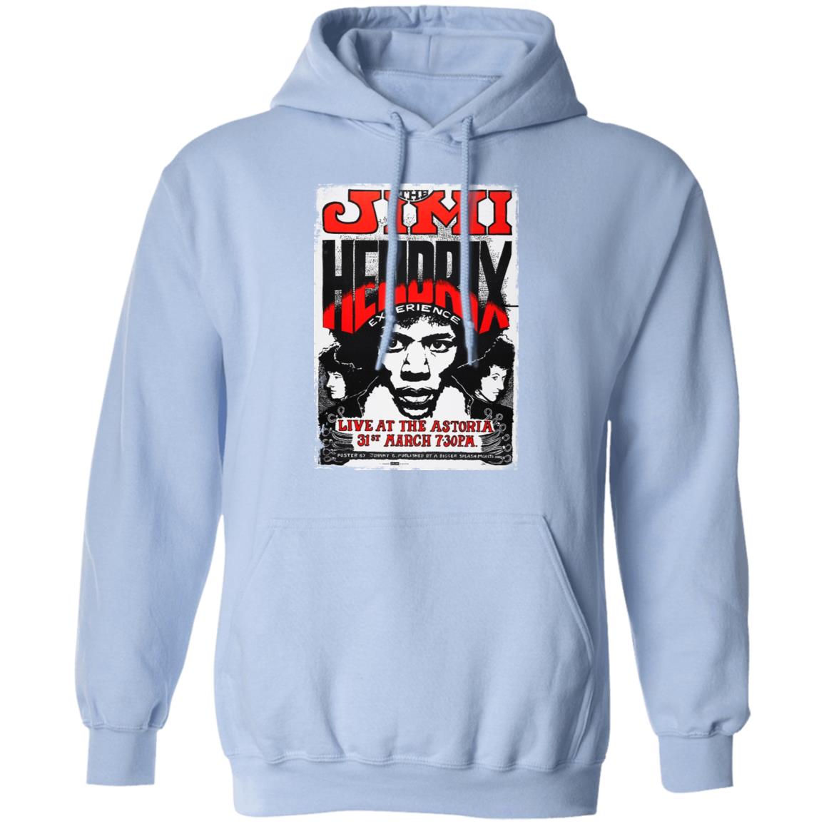 The Jimi Hendrix Experience Live At The Astoria 31st March Shirt, Hoodie, Tank