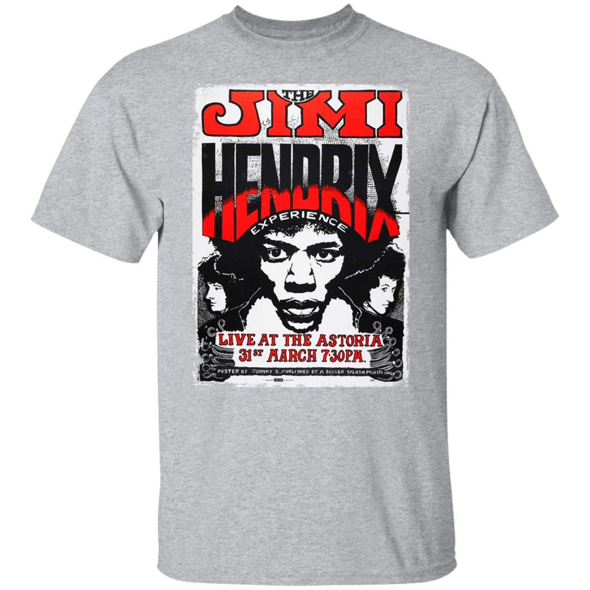 The Jimi Hendrix Experience Live At The Astoria 31st March Shirt, Hoodie, Tank