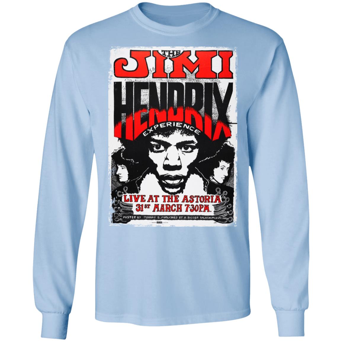 The Jimi Hendrix Experience Live At The Astoria 31st March Shirt, Hoodie, Tank