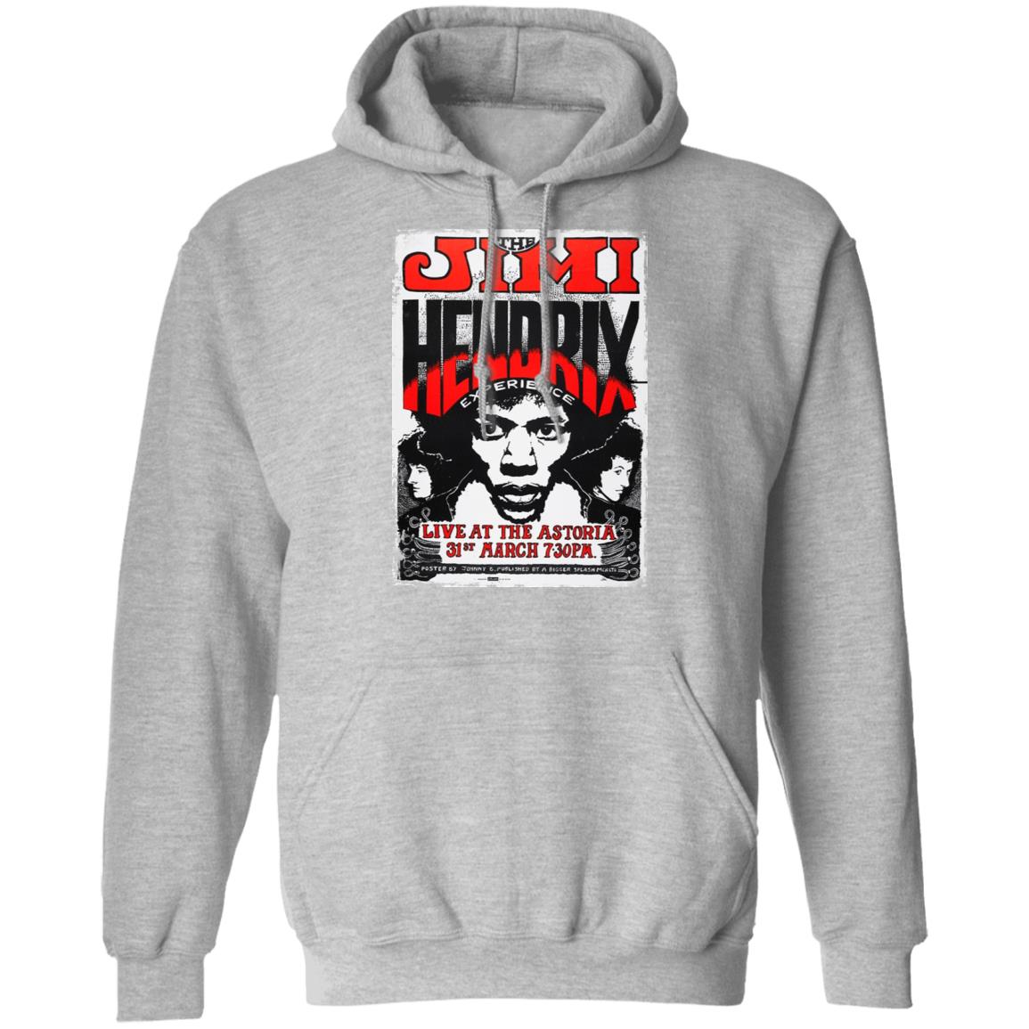 The Jimi Hendrix Experience Live At The Astoria 31st March Shirt, Hoodie, Tank