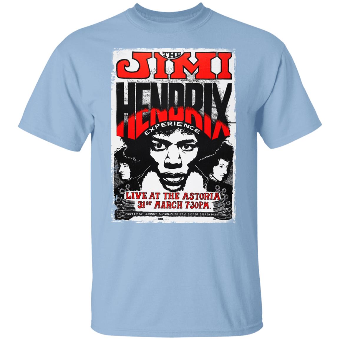 The Jimi Hendrix Experience Live At The Astoria 31st March Shirt, Hoodie, Tank