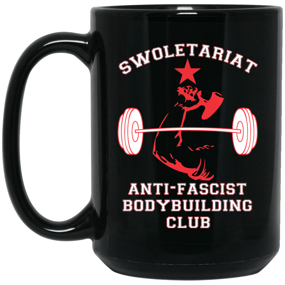 Swoletariat Anti-Fascist Bodybuilding Club Mug