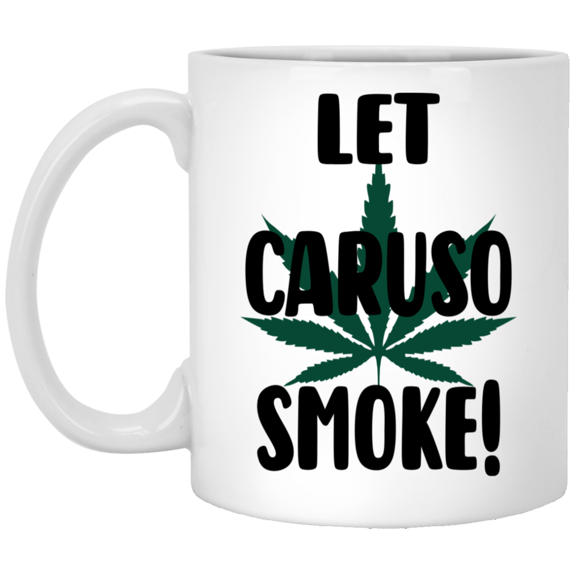 Let Caruso Smoke Mug
