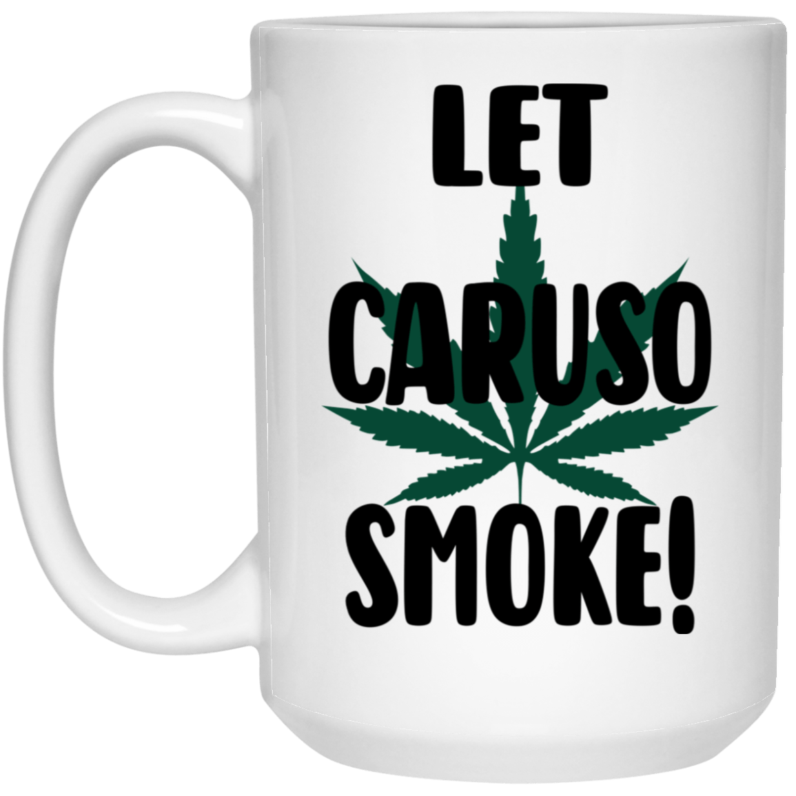 Let Caruso Smoke Mug