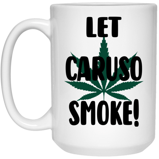 Let Caruso Smoke Mug