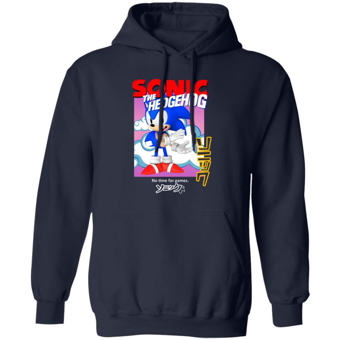 Sonic The Hedgehog No Time For Games Shirt, Hoodie, Tank