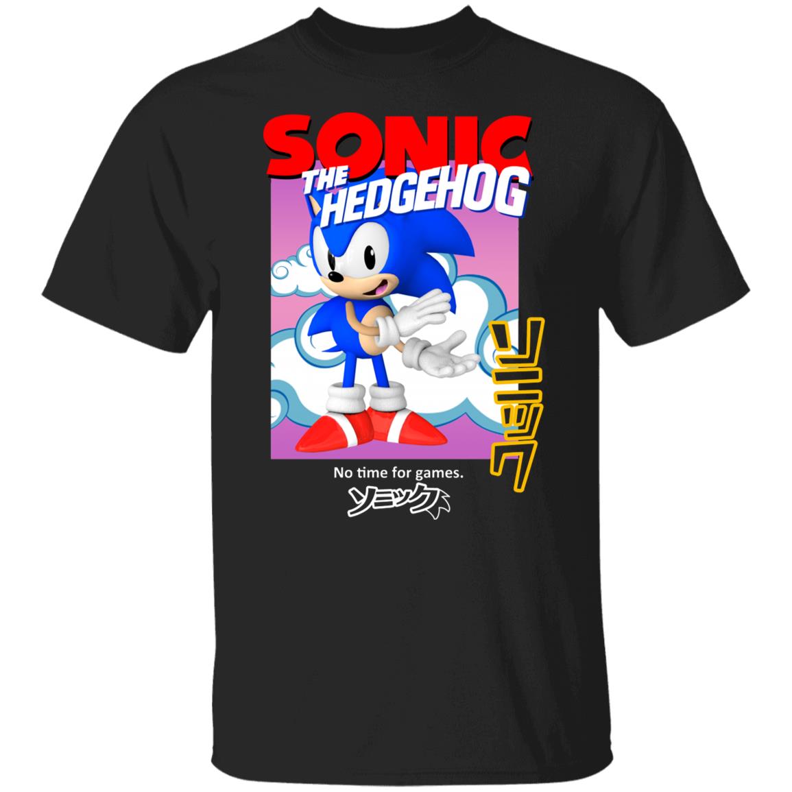 Sonic The Hedgehog No Time For Games Shirt, Hoodie, Tank