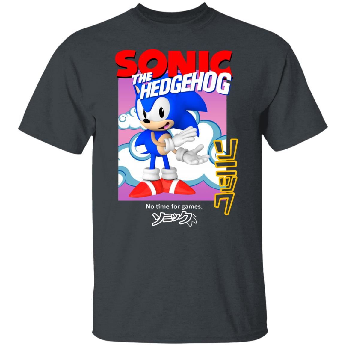 Sonic The Hedgehog No Time For Games Shirt, Hoodie, Tank