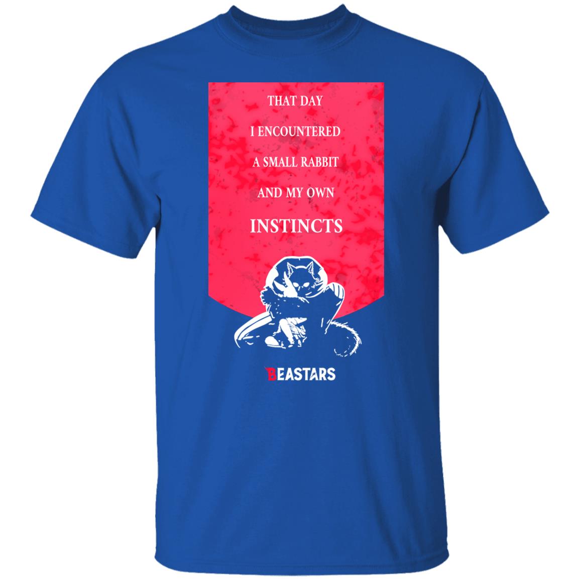 That Day I Encountered A Small Rabbit And My Own Instincts Beastars Instincts Legoshi & Haru Shirt, Hoodie, Tank