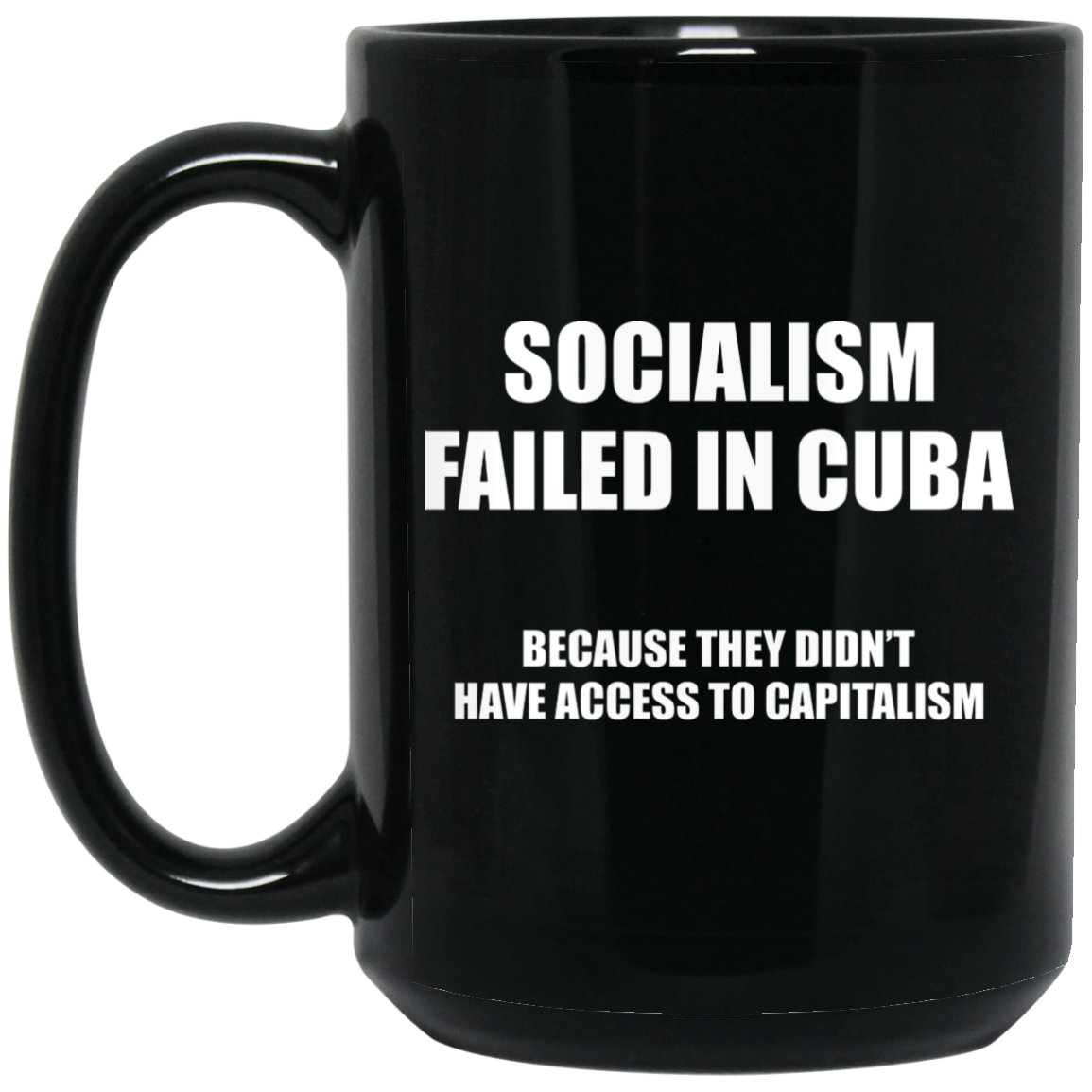 Socialism Failed in Cuba Because They Don’t Have Access To Capitalism Mug