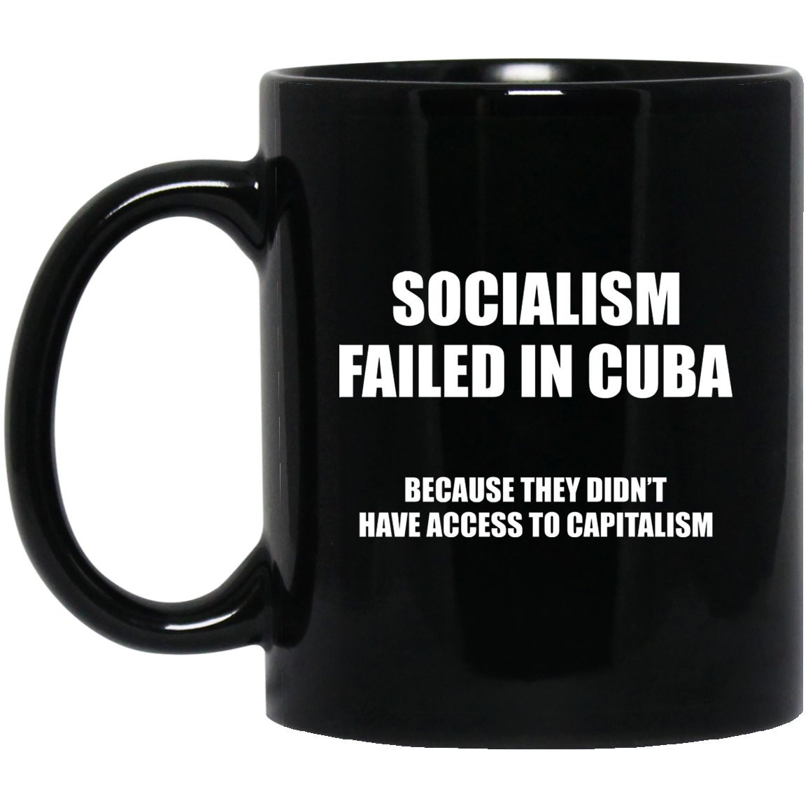 Socialism Failed in Cuba Because They Don’t Have Access To Capitalism Mug