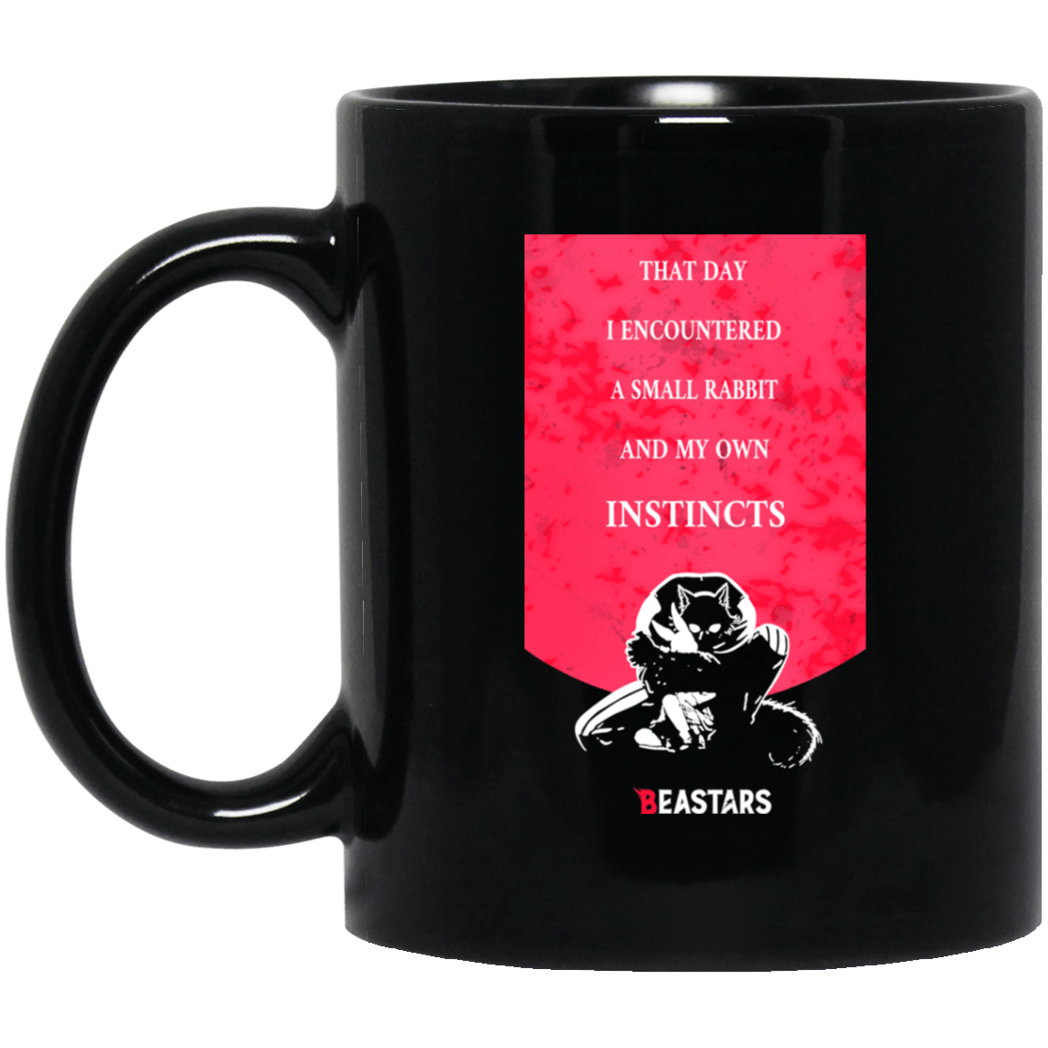That Day I Encountered A Small Rabbit And My Own Instincts Beastars Instincts Legoshi & Haru Mug