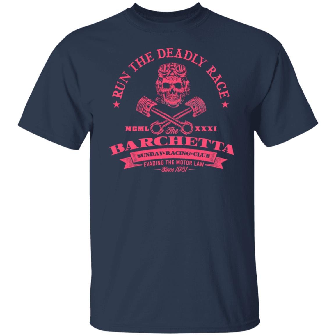 Barchetta Sunday Racing Club Run The Deadly Race Shirt, Hoodie, Tank