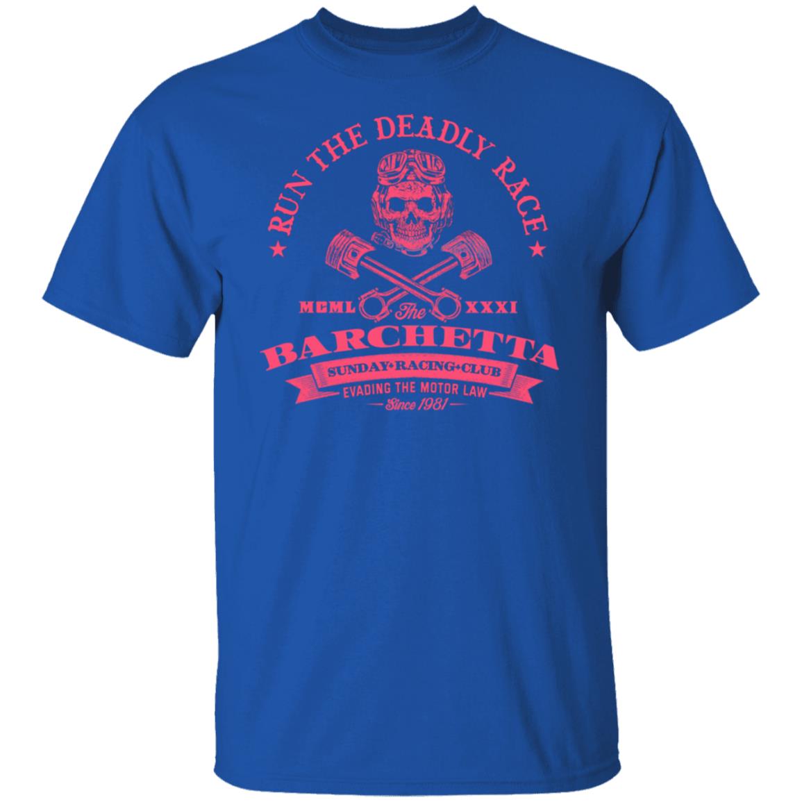 Barchetta Sunday Racing Club Run The Deadly Race Shirt, Hoodie, Tank