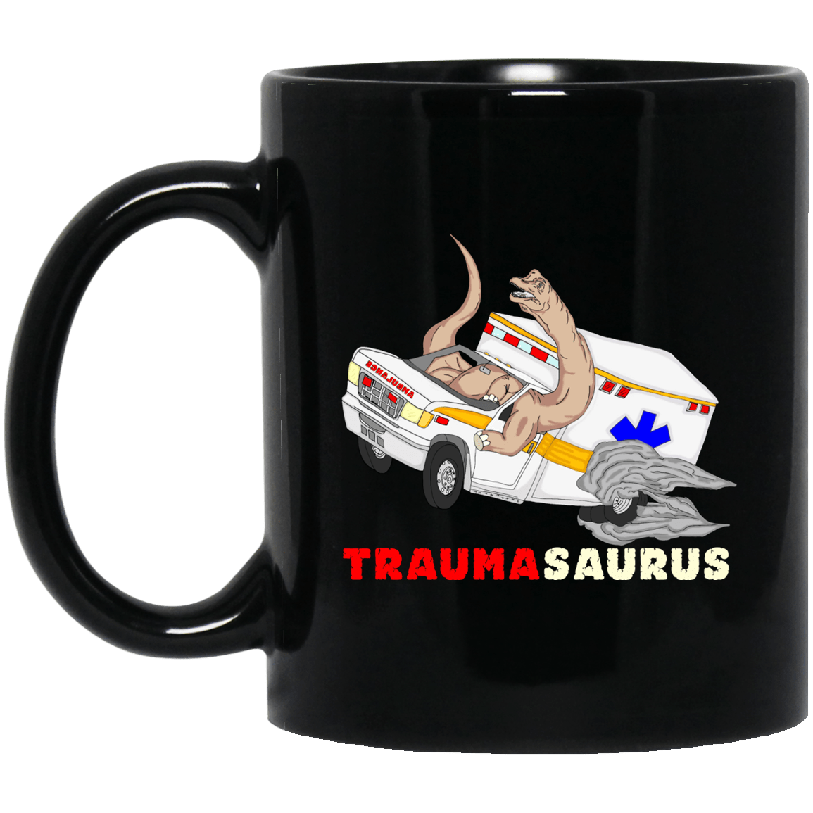 TraumaSaurus Mug