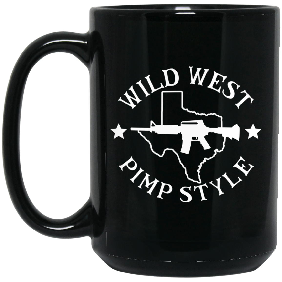Wild West Pimp Style Mug