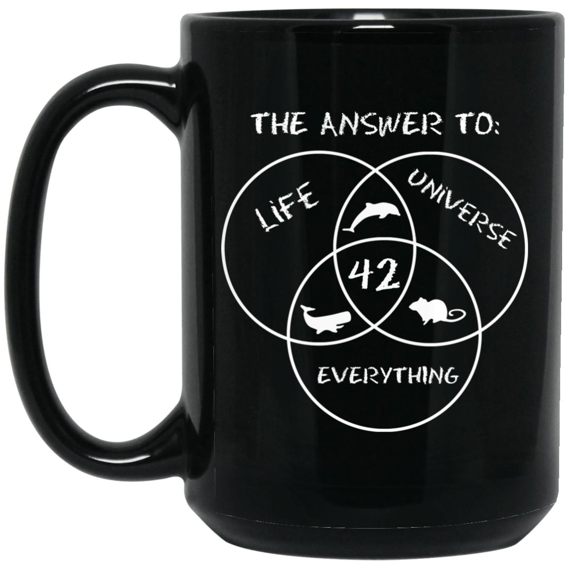 42 The Answer To Life Universe Everything Mug