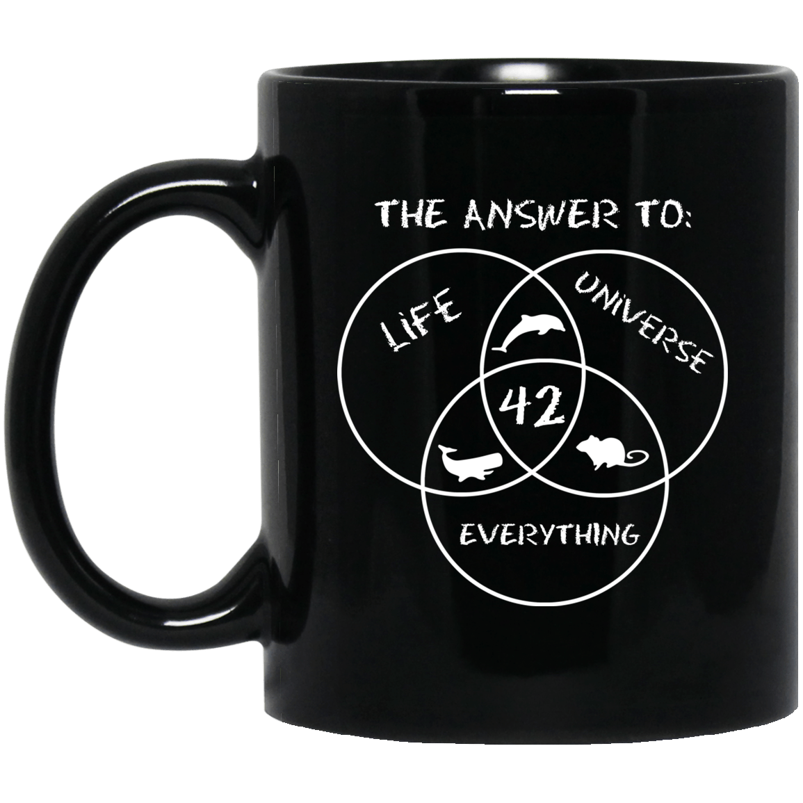 42 The Answer To Life Universe Everything Mug