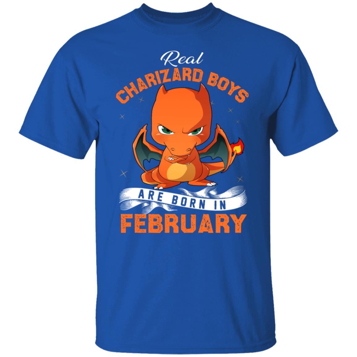 Real Charizard Boys Are Born In February Shirt, Hoodie, Tank