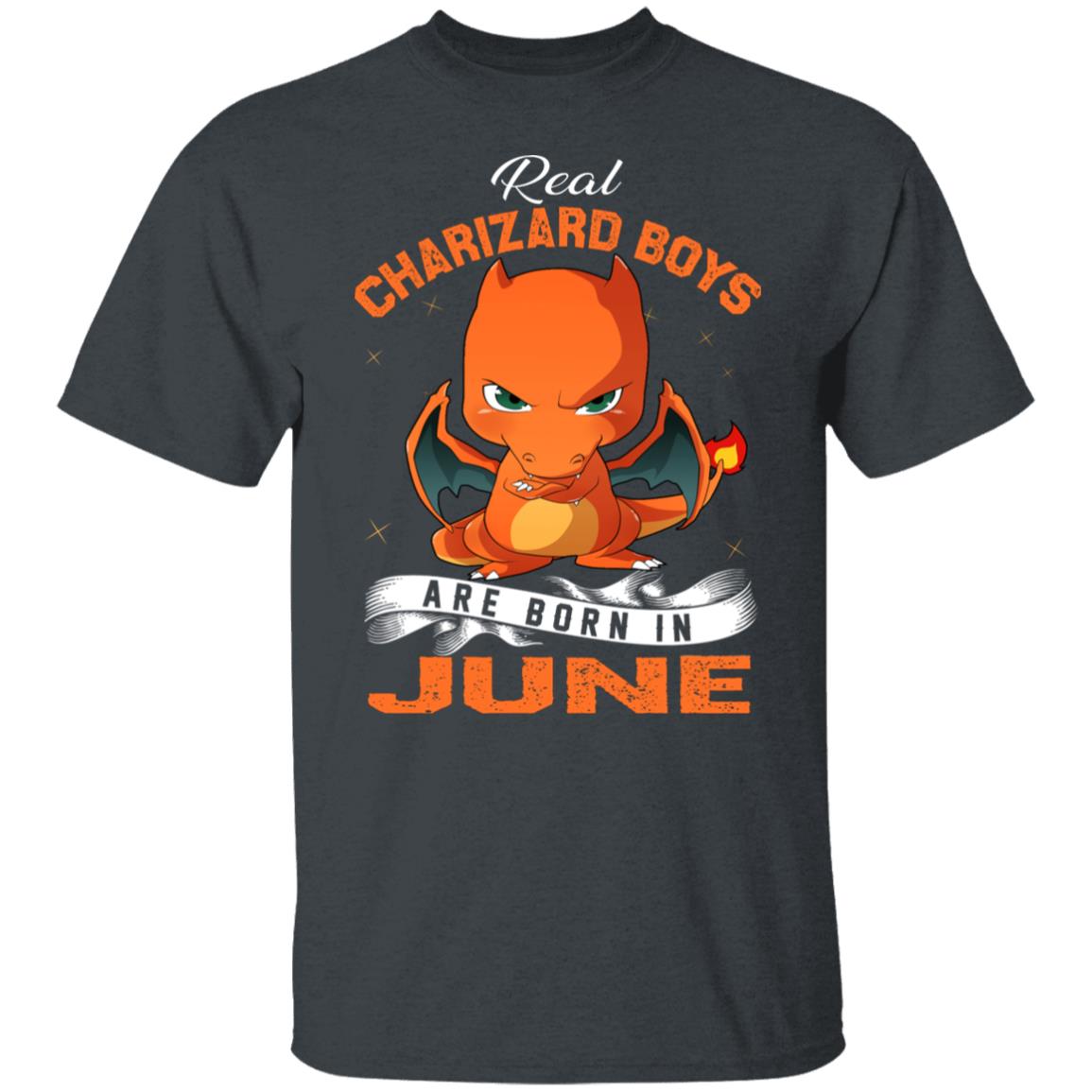 Real Charizard Boys Are Born In June Shirt, Hoodie, Tank