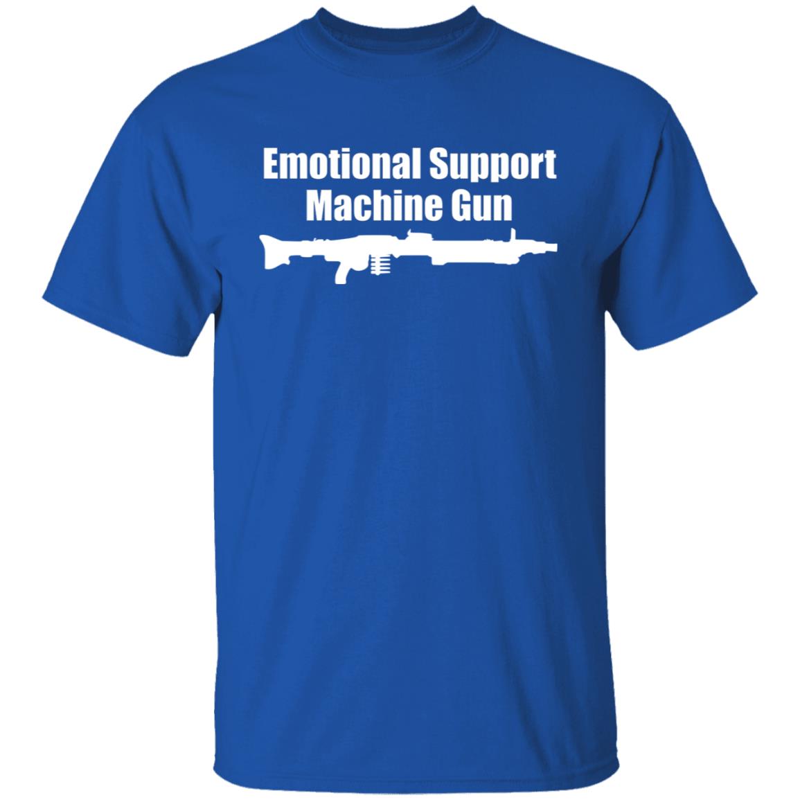 Emotional Support Machine Gun Shirt, Hoodie, Tank