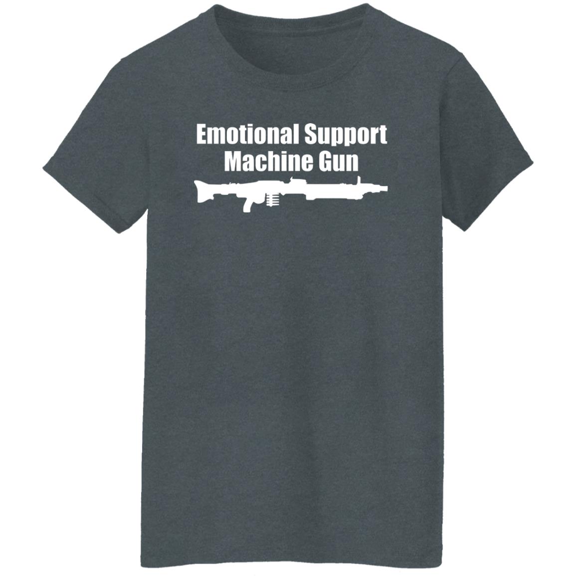 Emotional Support Machine Gun Shirt, Hoodie, Tank