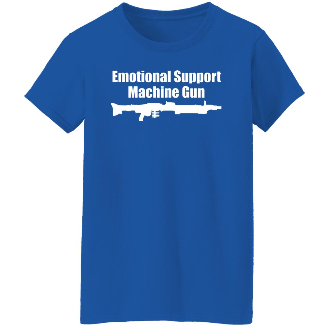 Emotional Support Machine Gun Shirt, Hoodie, Tank