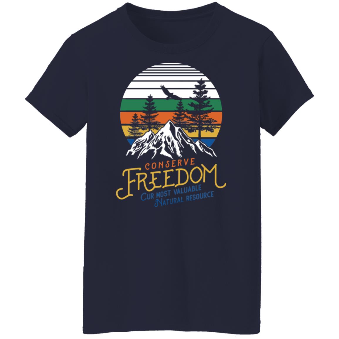 Conserve Freedom Cur Most Valuable Natural Resource Shirt, Hoodie, Tank