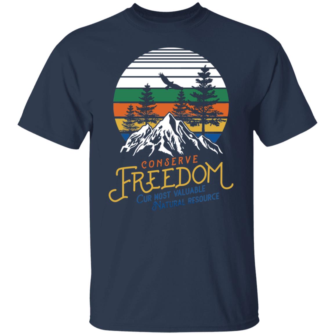Conserve Freedom Cur Most Valuable Natural Resource Shirt, Hoodie, Tank