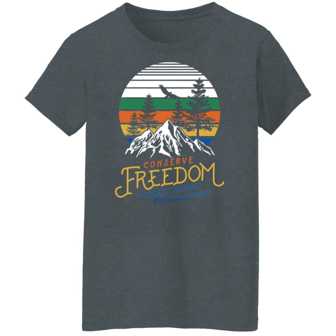 Conserve Freedom Cur Most Valuable Natural Resource Shirt, Hoodie, Tank