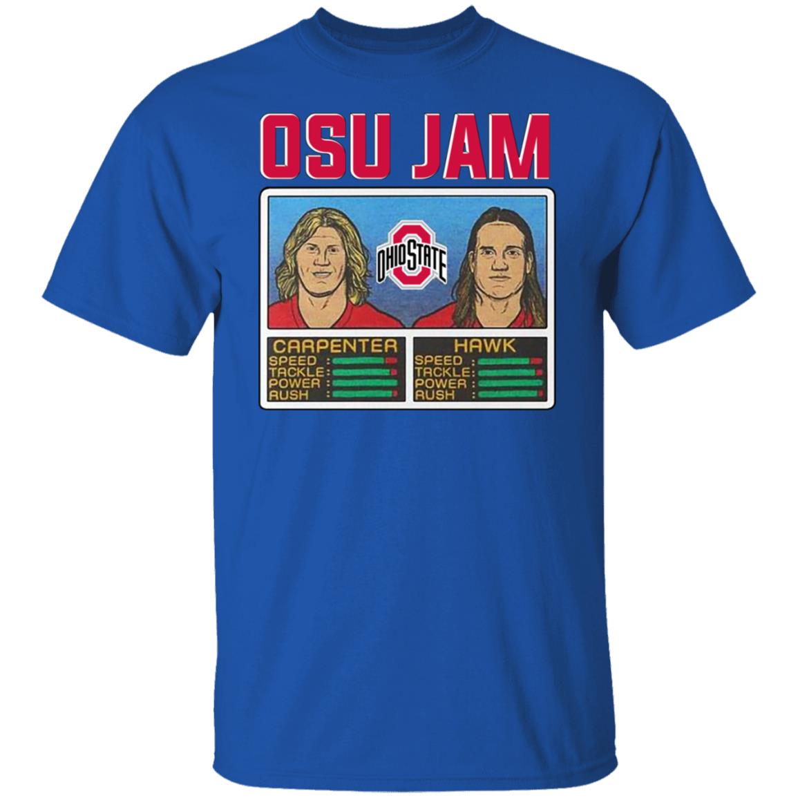 Osu Jam Ohio State Carpenter Hawk Shirt, Hoodie, Tank