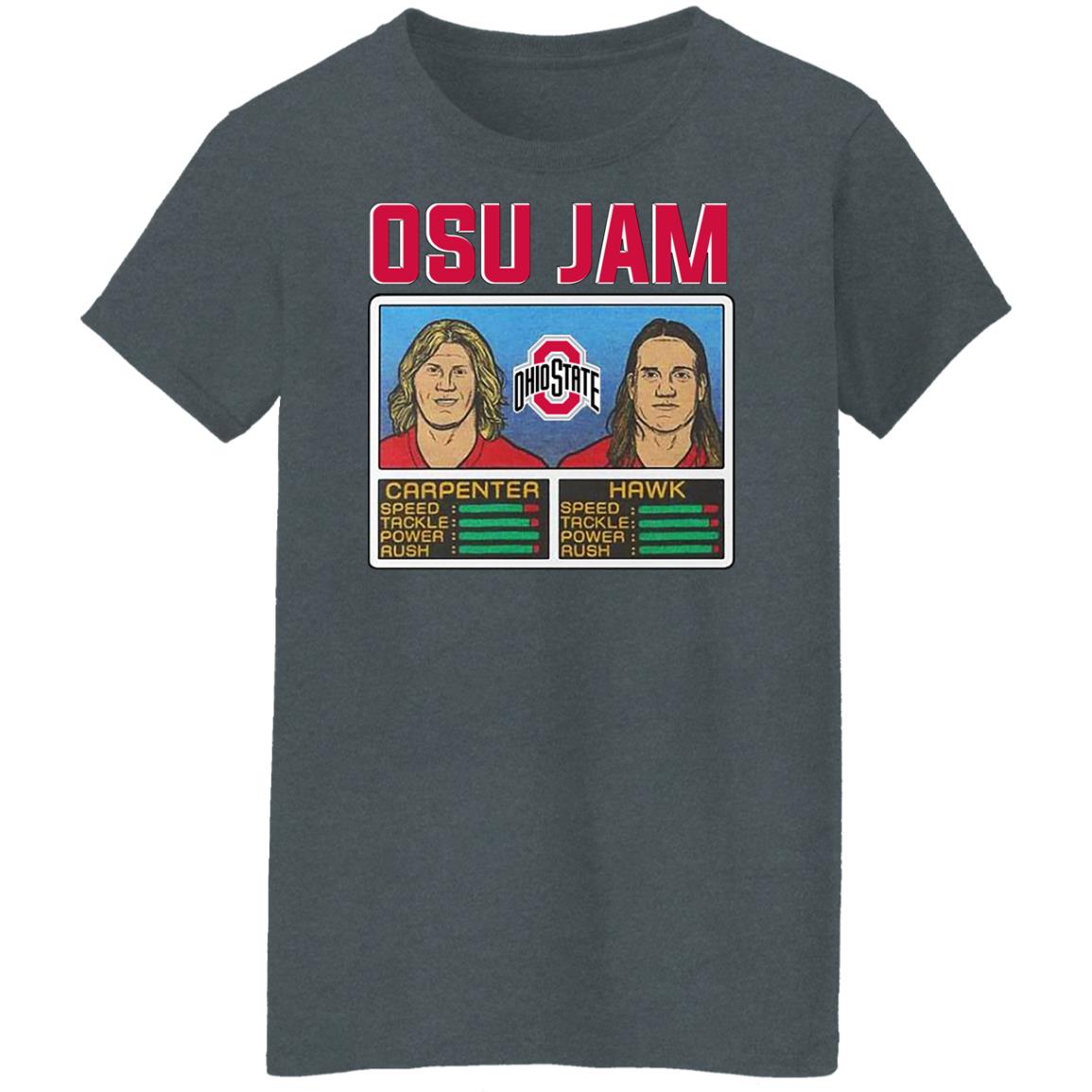 Osu Jam Ohio State Carpenter Hawk Shirt, Hoodie, Tank