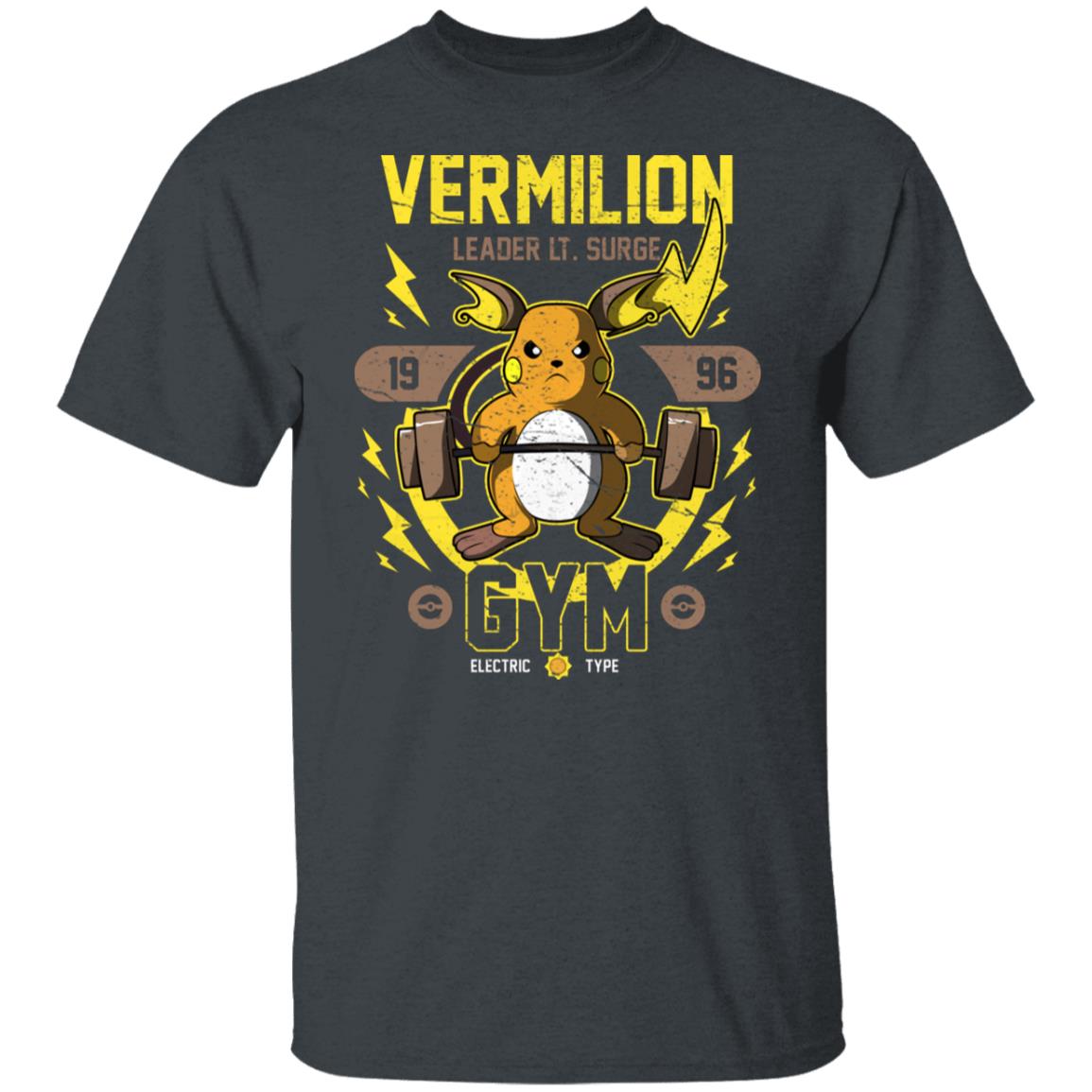 Vermilion Gym Leader Lt Surge 1996 Gym Shirt, Hoodie, Tank