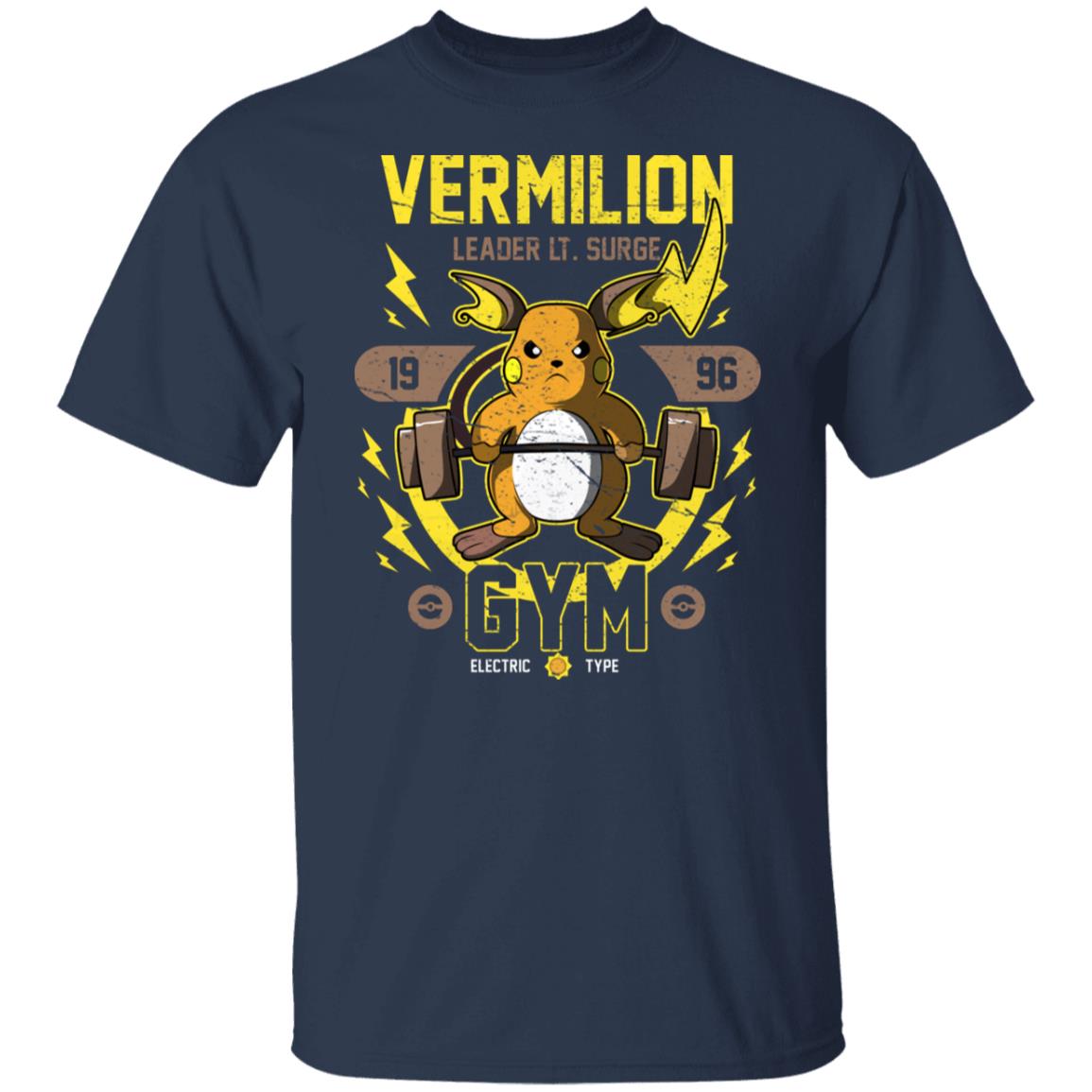 Vermilion Gym Leader Lt Surge 1996 Gym Shirt, Hoodie, Tank