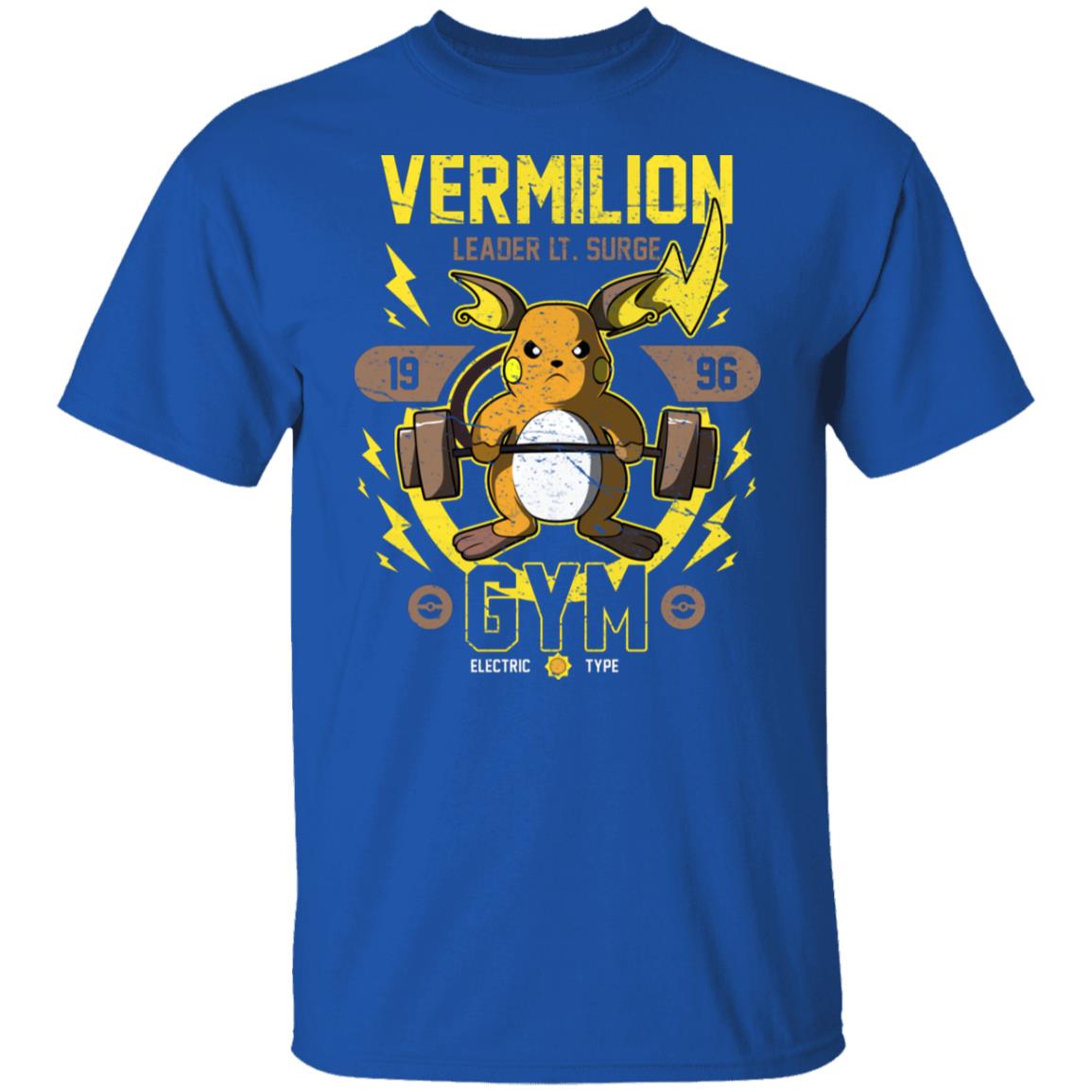 Vermilion Gym Leader Lt Surge 1996 Gym Shirt, Hoodie, Tank