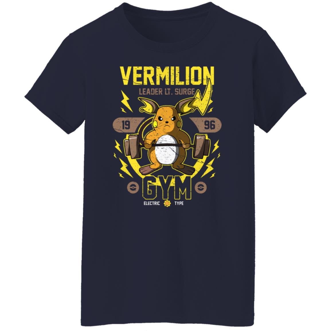 Vermilion Gym Leader Lt Surge 1996 Gym Shirt, Hoodie, Tank