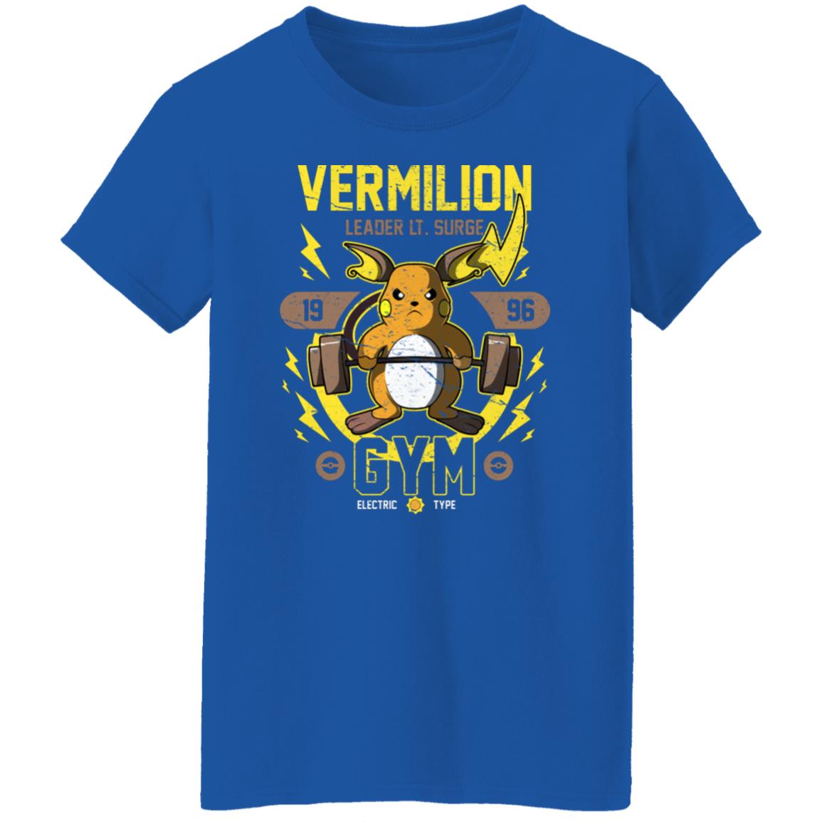 Vermilion Gym Leader Lt Surge 1996 Gym Shirt, Hoodie, Tank