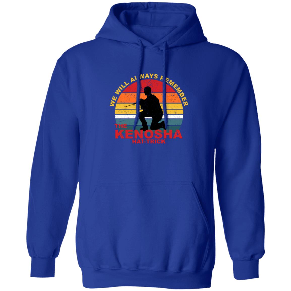 Kyle Rittenhouse We Will Always Remember The Kenosha Hat Trick Shirt, Hoodie, Tank