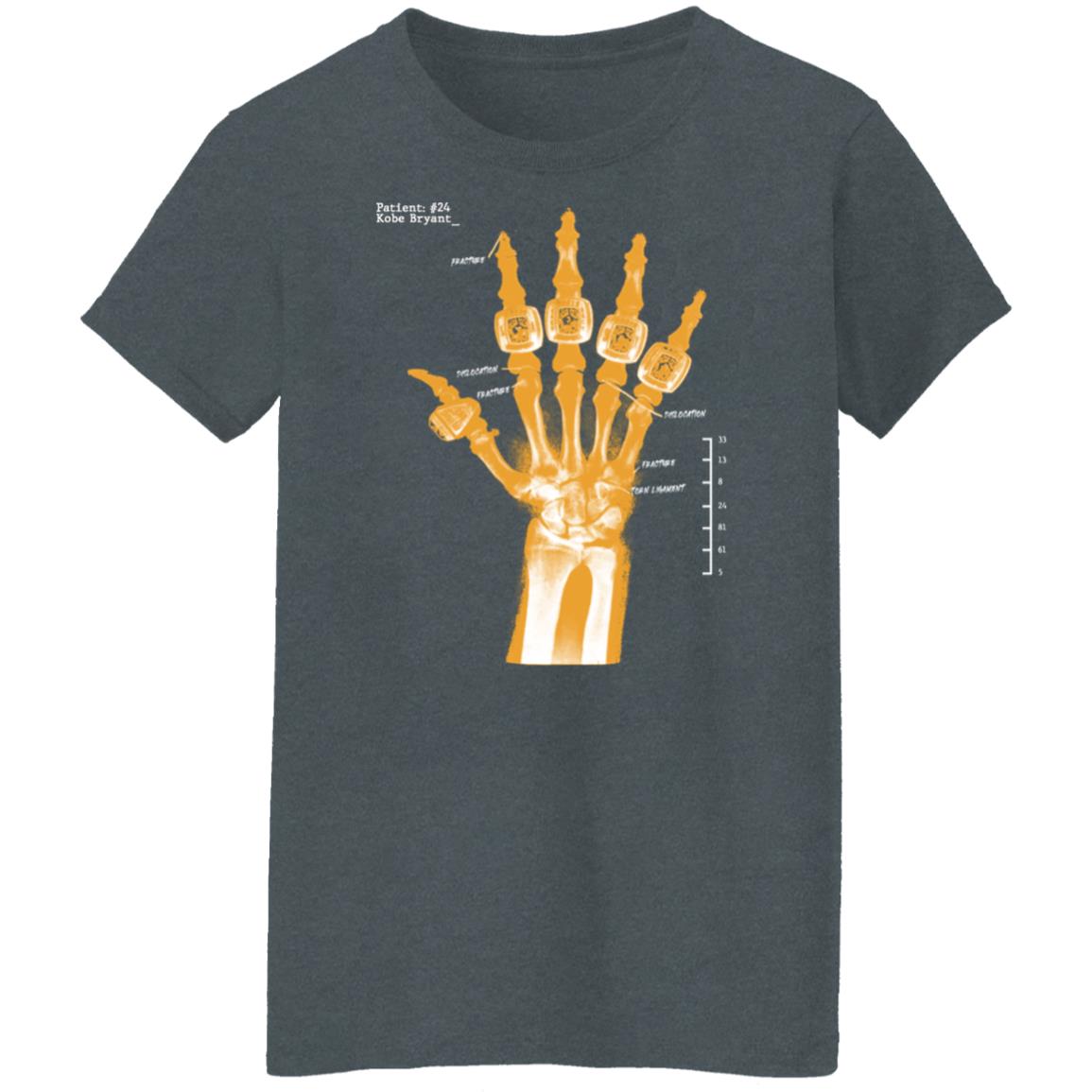 Kobe Bryant Hand Xray Shirt, Hoodie, Tank