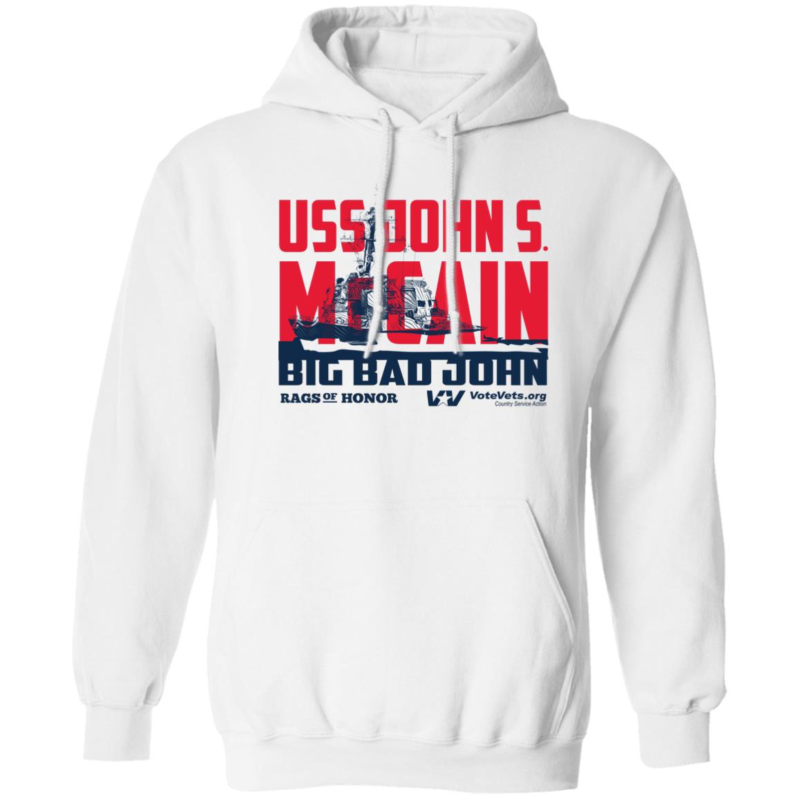 Uss John Votevets Mccain A Rags Of Honor Shirt, Hoodie, Tank