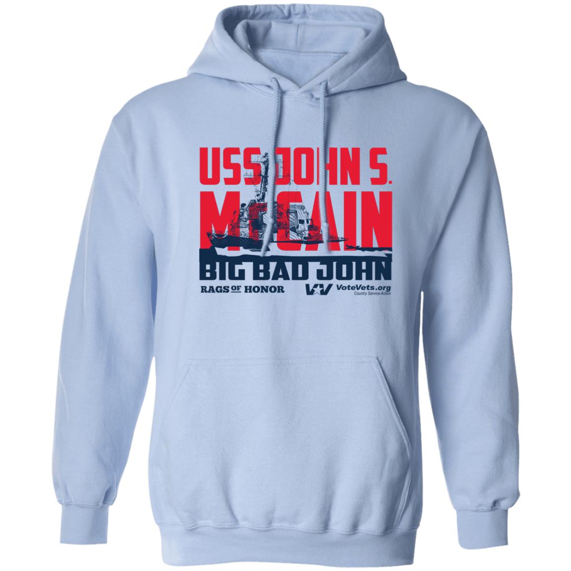 Uss John Votevets Mccain A Rags Of Honor Shirt, Hoodie, Tank