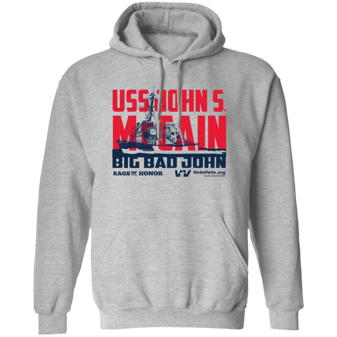 Uss John Votevets Mccain A Rags Of Honor Shirt, Hoodie, Tank
