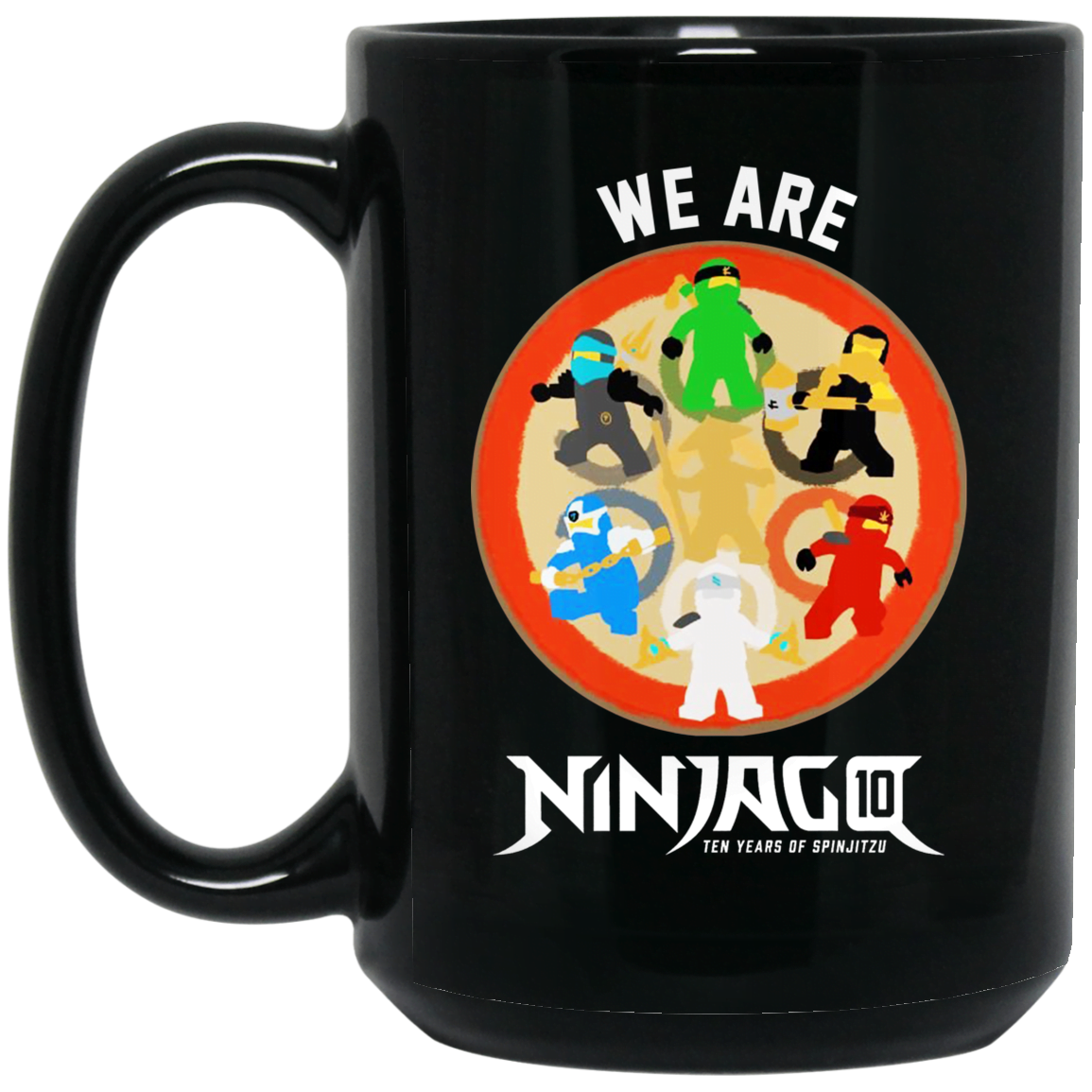 We Are Ninjago Ten Years Of Spinjitzu Mug