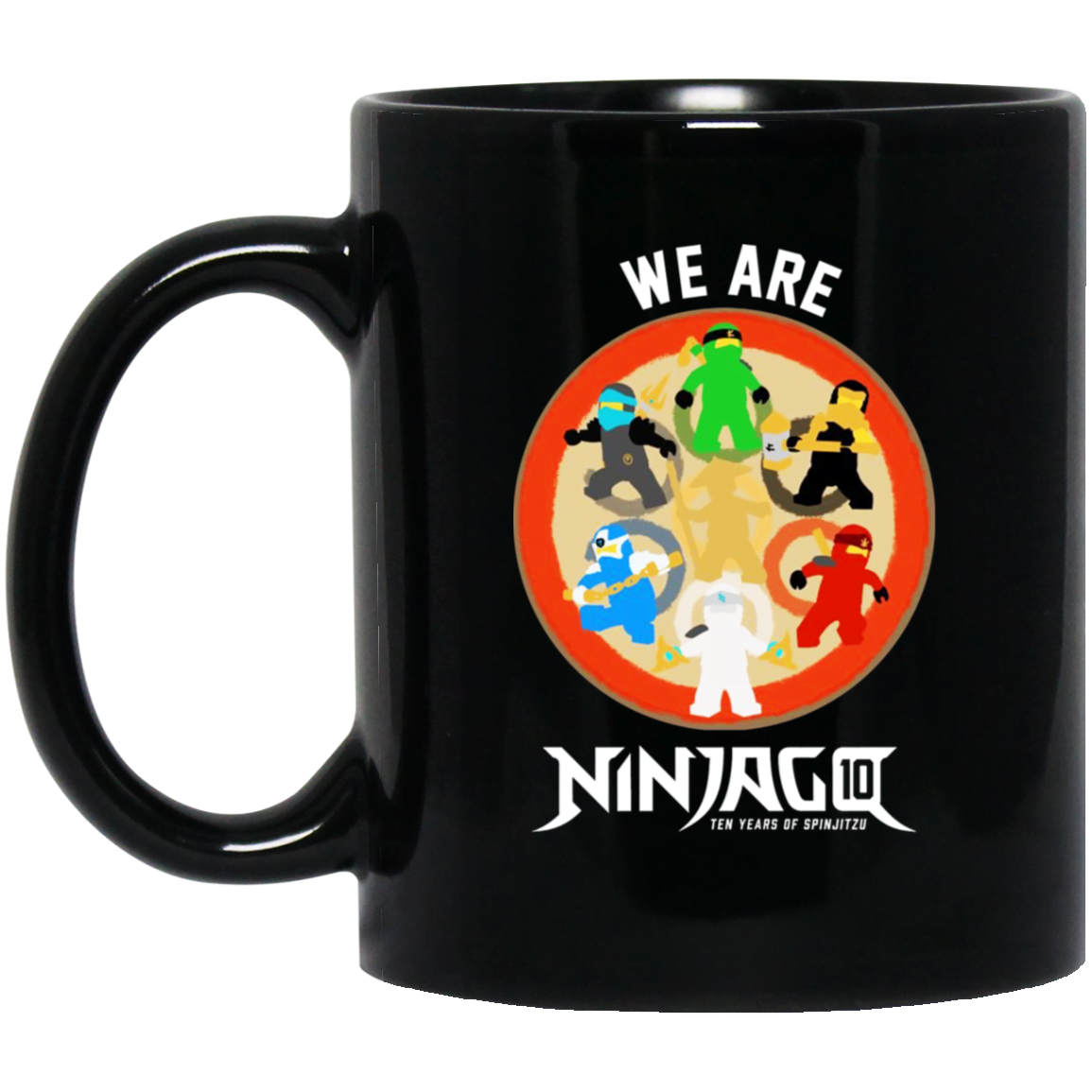 We Are Ninjago Ten Years Of Spinjitzu Mug